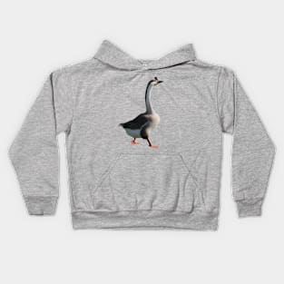 Goose on a Stroll Kids Hoodie